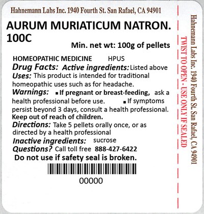 Aurum Muriaticum Natronatum 100C 100g - Aurum Muriaticum Natronatum 100C 100g